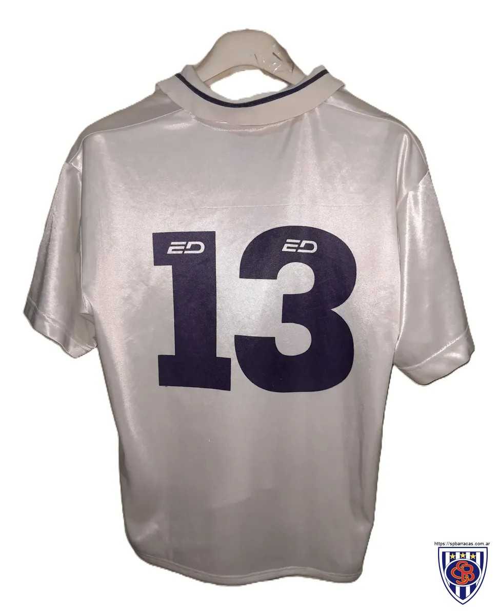 Camiseta ED de Sportivo Barracas entre 1998 y 1999